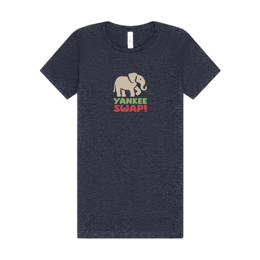 Yankee Swap! Christmas Party — Michael Scott Retro Women's Tee (Dark)