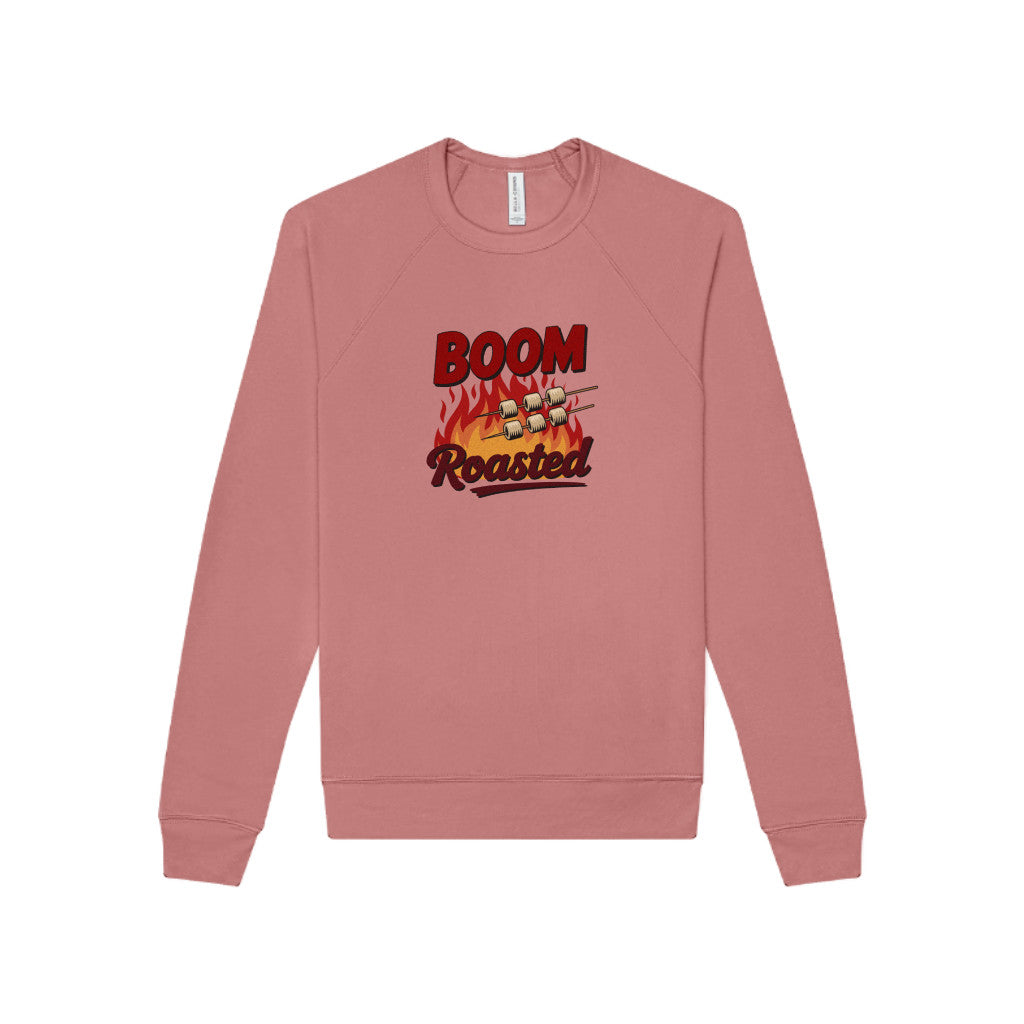 Boom, Roasted — Michael Scott Retro Sweatshirt (Light)