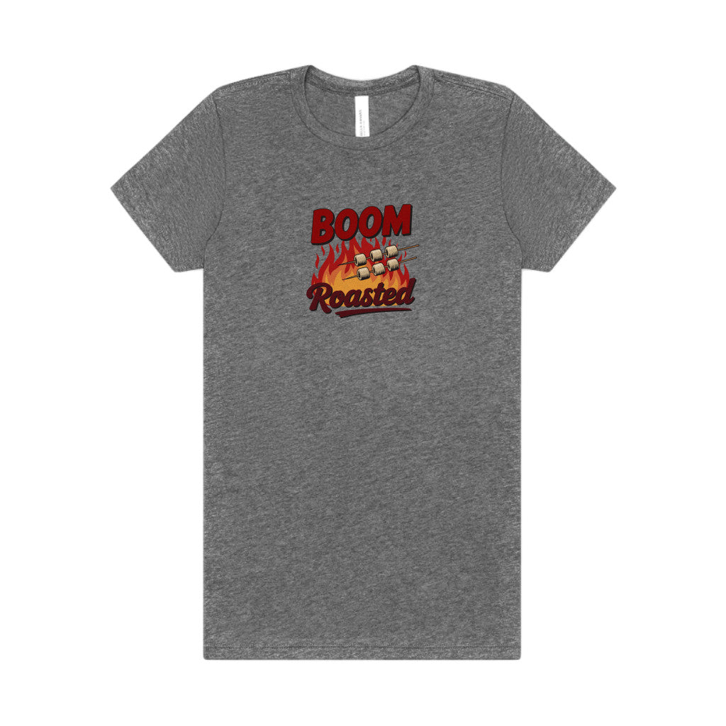 Boom, Roasted — Michael Scott Women's Tee (Light)