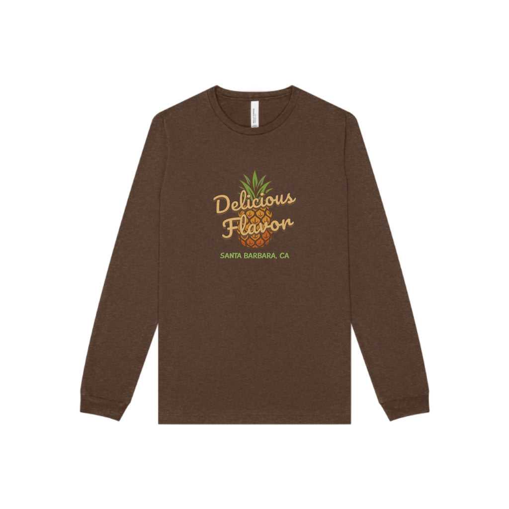 Delicious Flavor — Santa Barbara Pineapple Long Sleeve (Dark)