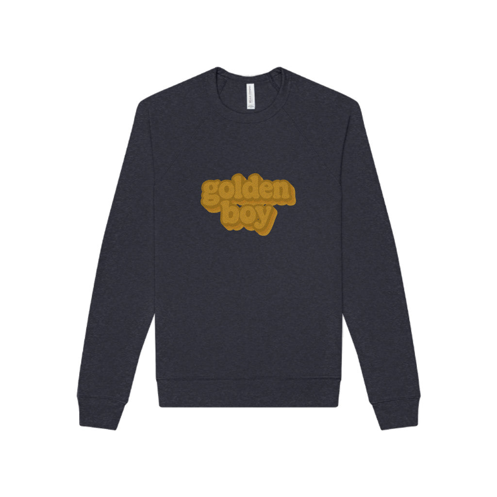 Golden Boy (Jerry's Favorite Shirt) — Seinfeld Retro Sweatshirt (Dark)