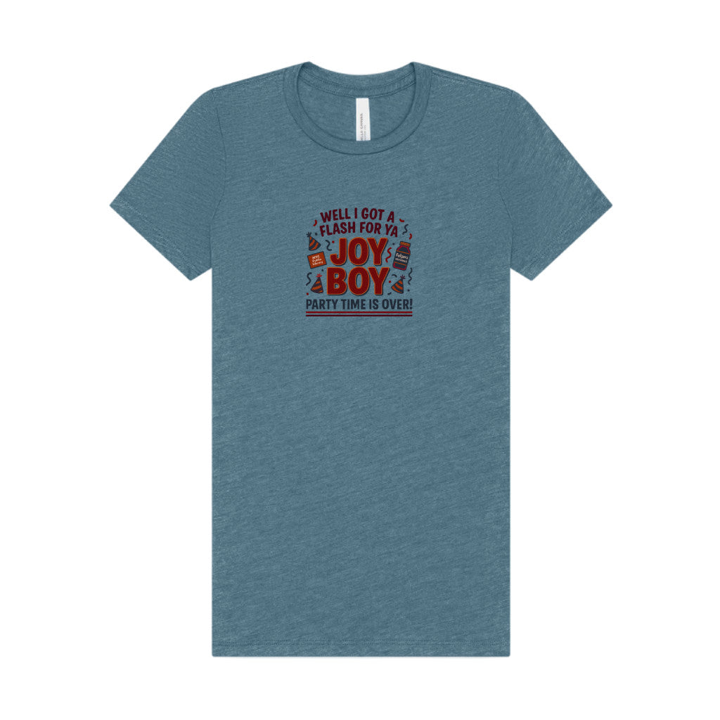 Joy Boy — Seinfeld Library Investigator Women's Tee (Light)