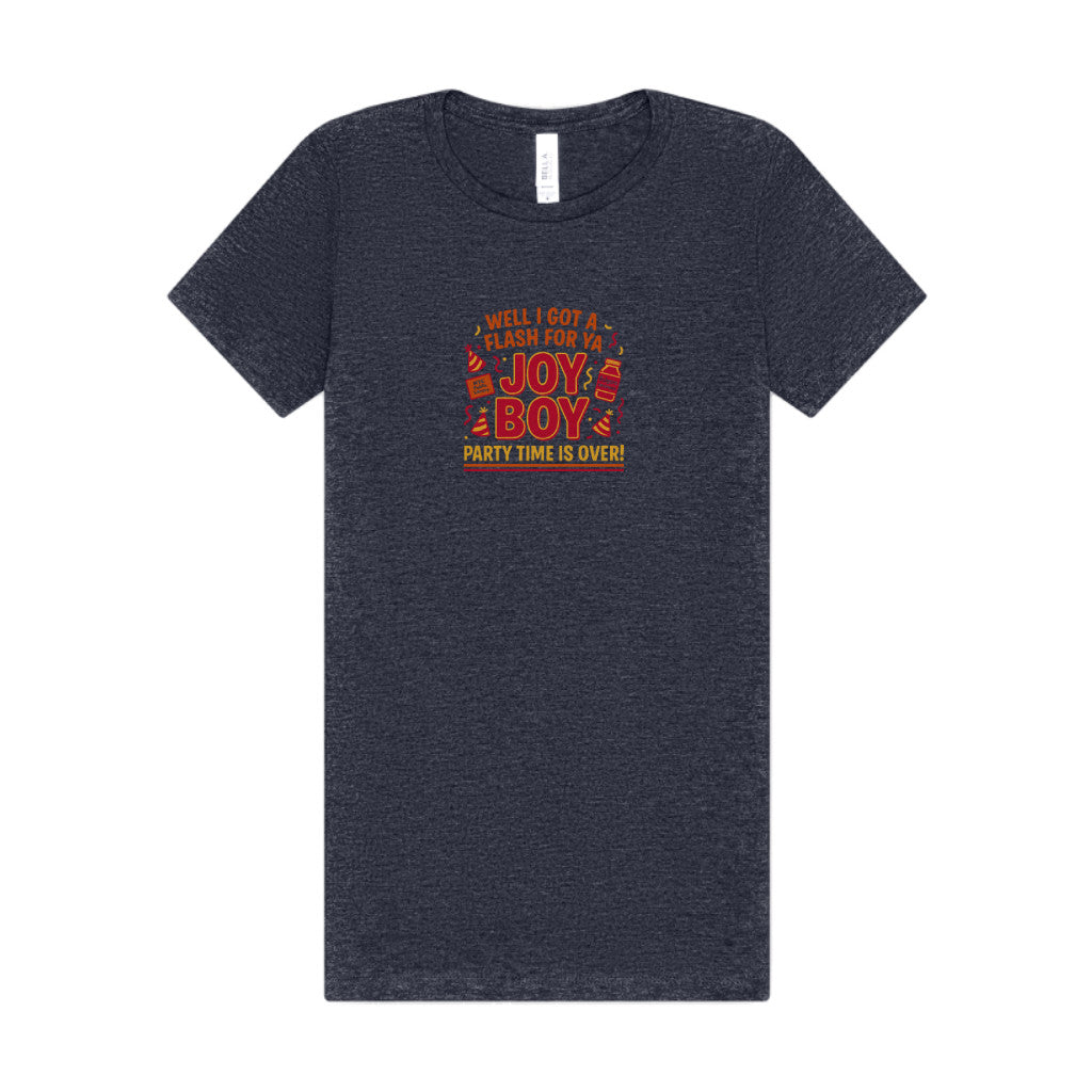 Joy Boy — Seinfeld Library Investigator Women's Tee (Dark)