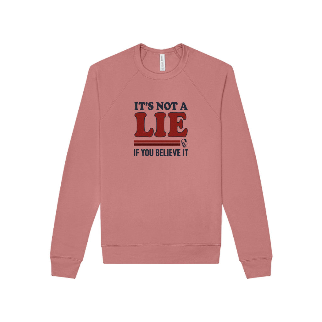 It’s Not a Lie, If You Believe It — George Costanza Retro Sweatshirt (Light)