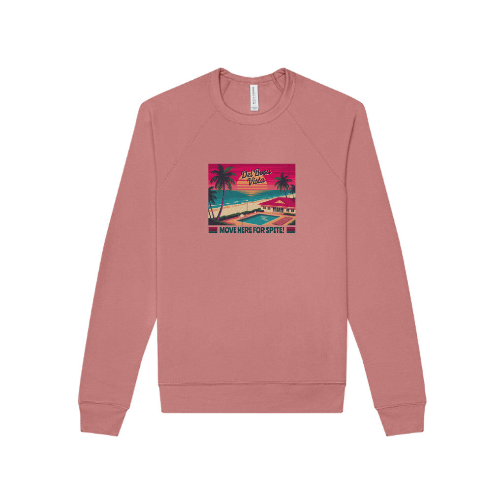 Del Boca Vista (Move Here For Spite!) — Seinfeld Retro Sweatshirt (Light)