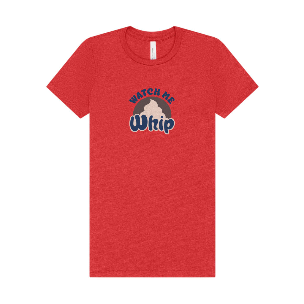 Watch Me Whip — Retro Thanksgiving Women's Tee (Light)