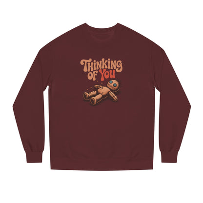 The Voodoo That You Do, So Well — Retro Voodoo Doll Sweatshirt (Dark)