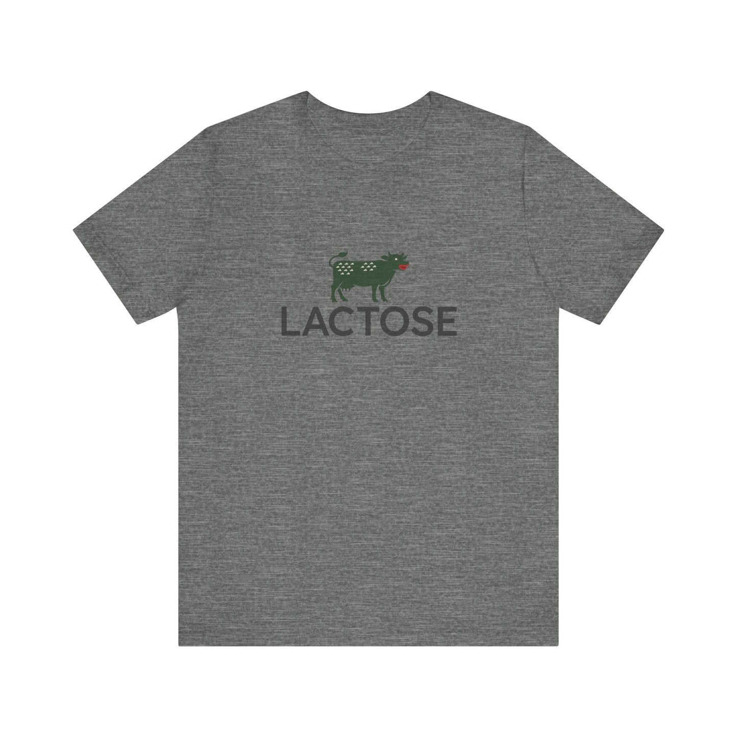 Life is a Beautiful… Typo – LACTOSE Logo Parody Retro Tee (Light)
