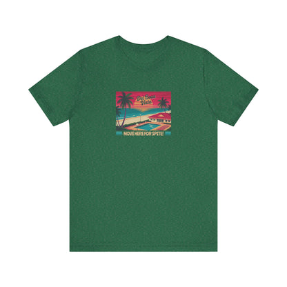 Del Boca Vista (Move Here For Spite!) — Seinfeld Retro Tee (Dark)