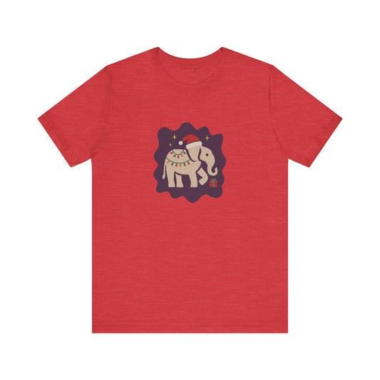 White Elephant Season — Retro Christmas Graphic Tee (Light)