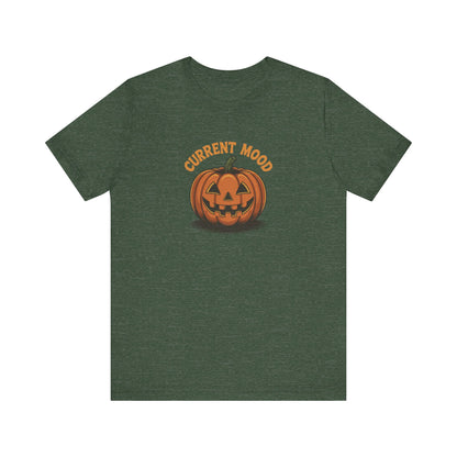 Current Mood (Vintage Jack) — Retro Halloween Tee (Dark)