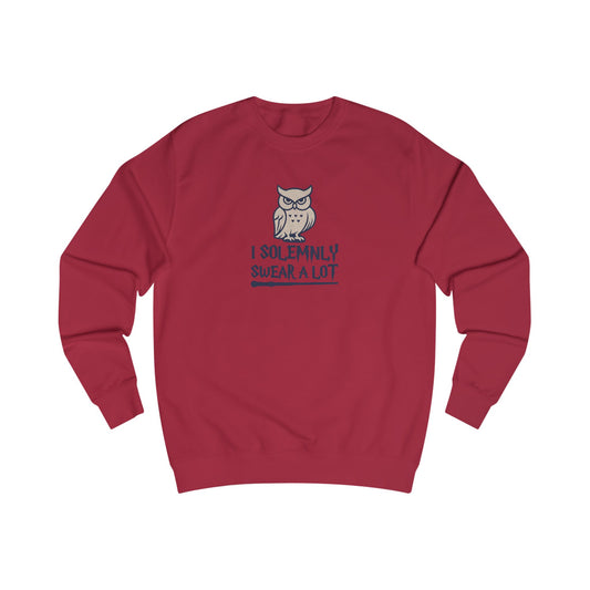 I Solemnly Swear a Lot — Harry Potter Retro Sweatshirt (Light)