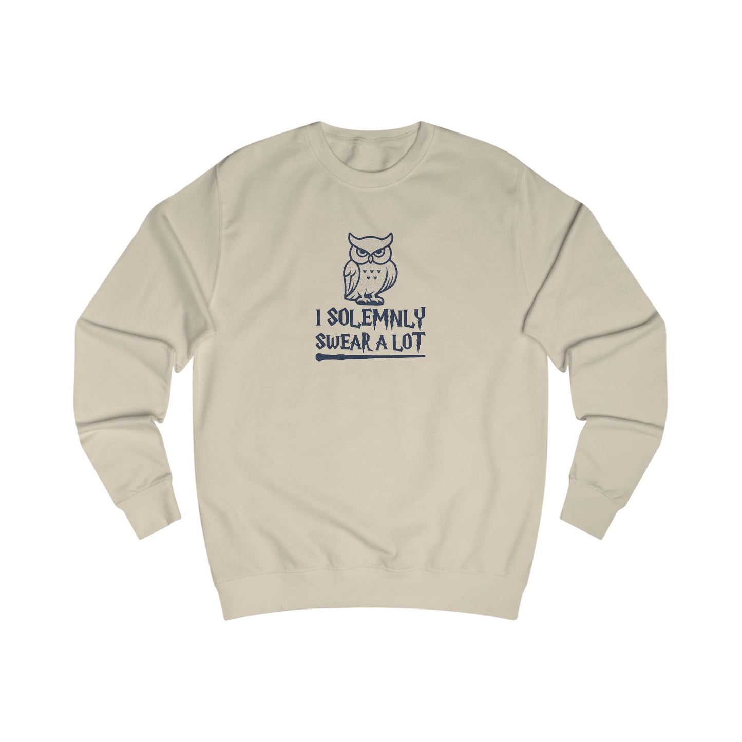 I Solemnly Swear a Lot — Harry Potter Retro Sweatshirt (Light)