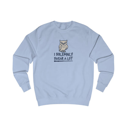 I Solemnly Swear a Lot — Harry Potter Retro Sweatshirt (Light)
