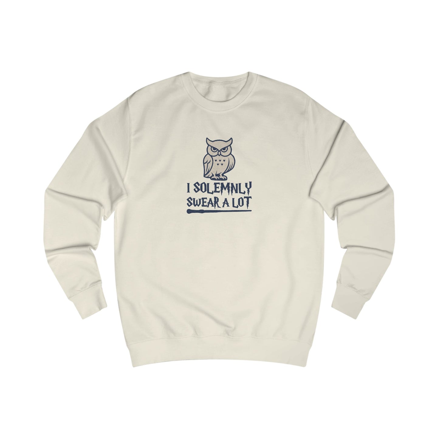 I Solemnly Swear a Lot — Harry Potter Retro Sweatshirt (Light)