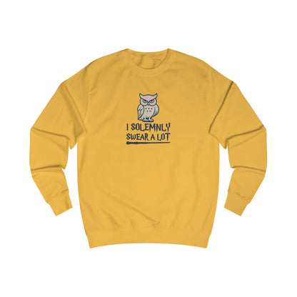 I Solemnly Swear a Lot — Harry Potter Retro Sweatshirt (Light)