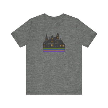 Welcome to Hill House (Off Route 41) — Clue Retro Tee (Light)