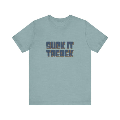 Suck It Trebek — SNL Celebrity Jeopardy Sketch Retro Tee (Light)