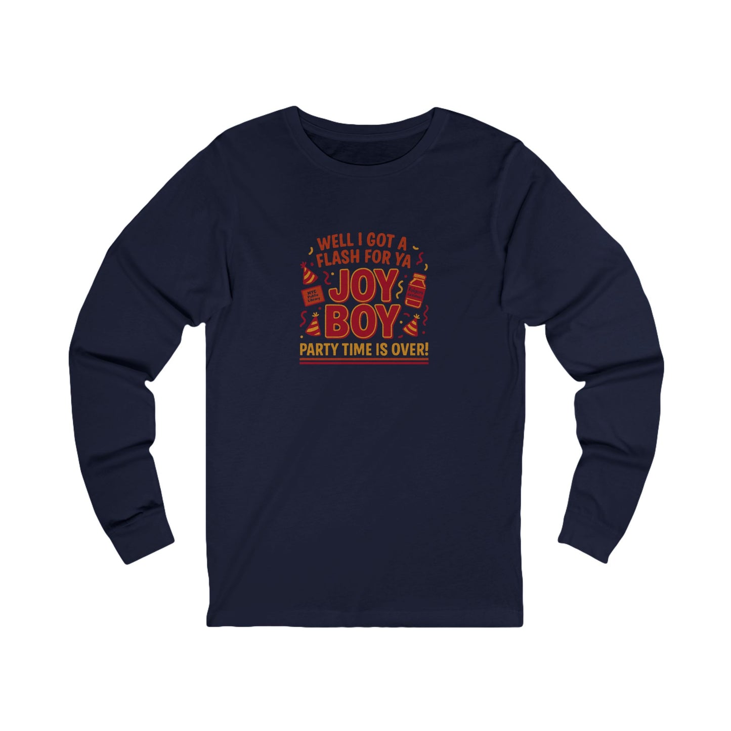 Joy Boy — Seinfeld Library Investigator Long Sleeve (Dark)