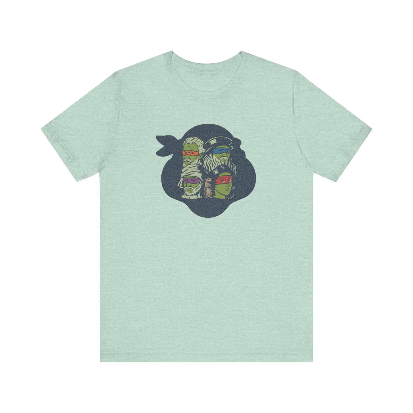 Renaissance Ninja Turtles — TMNT Retro Tee (Light)
