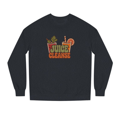 Juice Cleanse Liquid Diet — Boozy Brunch Retro Sweatshirt (Dark)