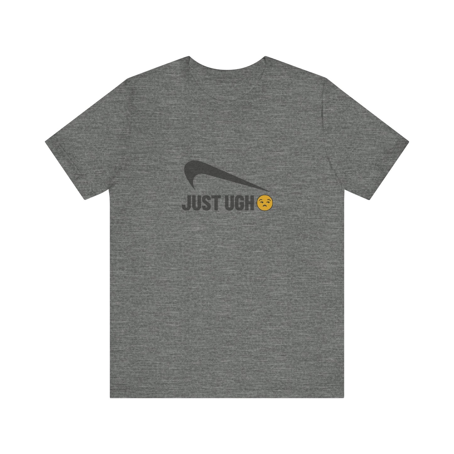Just Ugh 😒 Athletic Parody — Retro Workout Tee (Light)