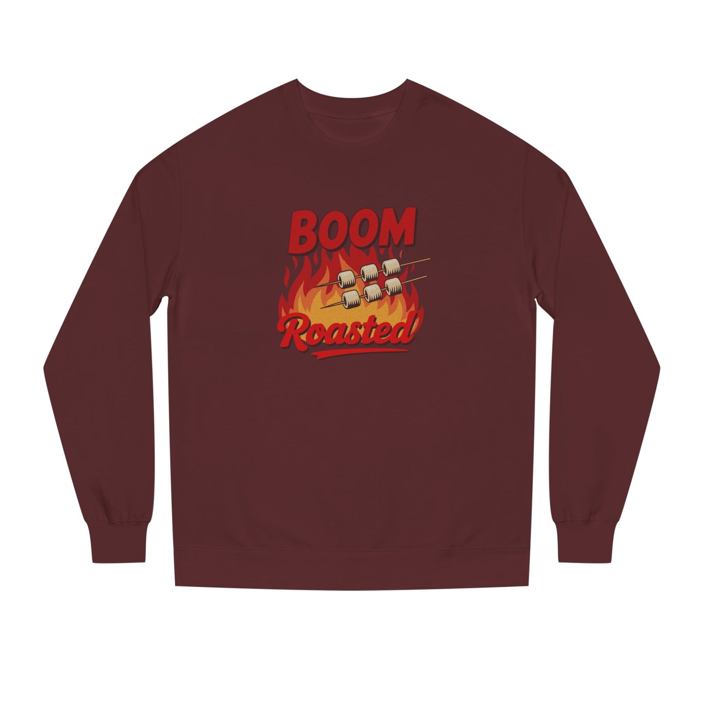 Boom, Roasted — Michael Scott Retro Sweatshirt (Dark)