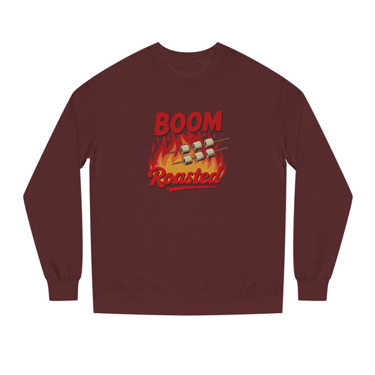 Boom, Roasted — Michael Scott Retro Sweatshirt (Dark)
