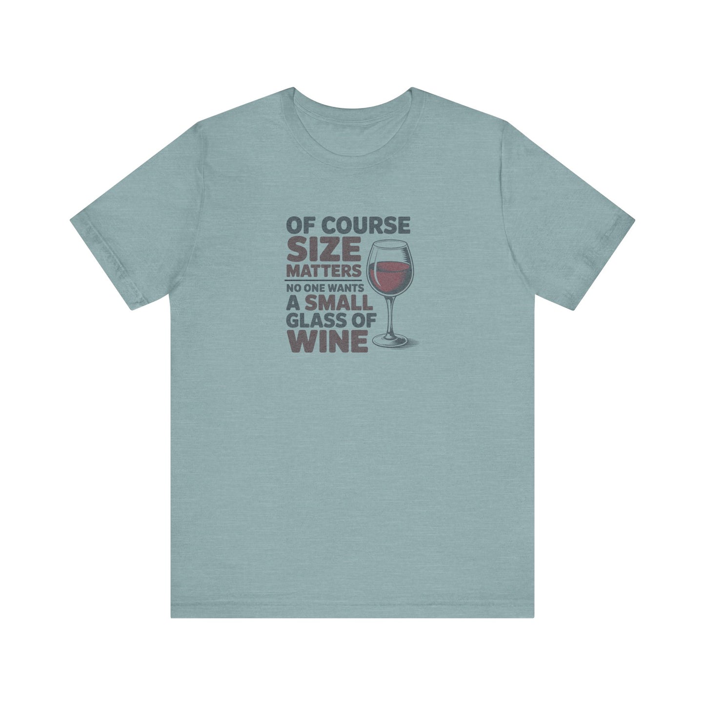 Big Glass Energy — Wine Lover Retro Tee (Light)