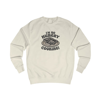 I'm So Hungry, I Could Eat My Own Cooking — Retro Sweatshirt (Light)