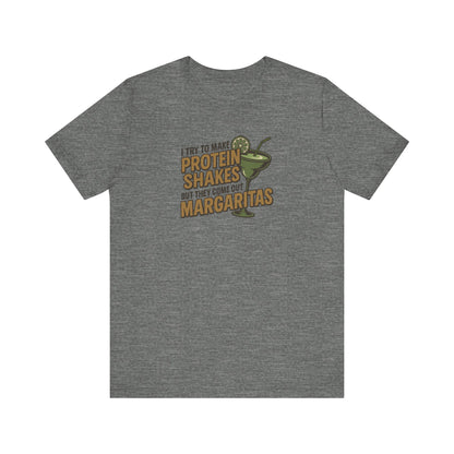 Protein Shakes (Oops, All Margaritas) — Retro Tee (Light)