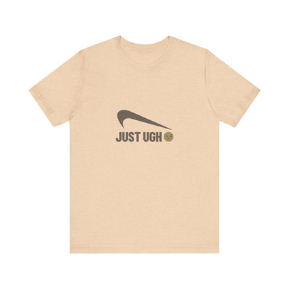 Just Ugh 😒 Athletic Parody — Retro Workout Tee (Light)
