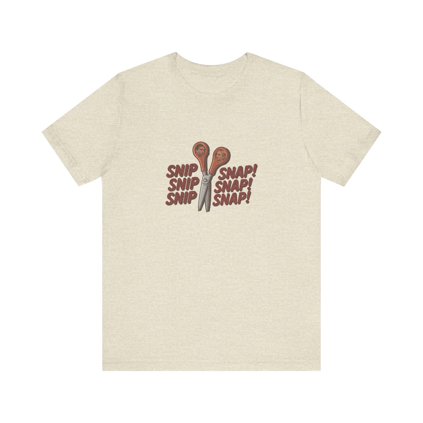 Snip Snap! — Michael Scott Vasectomy Retro Tee (Light)