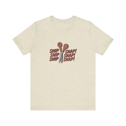 Snip Snap! — Michael Scott Vasectomy Retro Tee (Light)