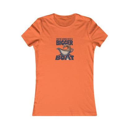 You're Gonna Need a Bigger (Gravy) Boat — Retro Women's Tee (Light)
