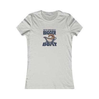 You're Gonna Need a Bigger (Gravy) Boat — Retro Women's Tee (Light)