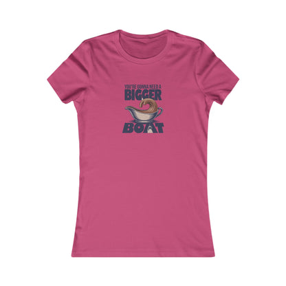 You're Gonna Need a Bigger (Gravy) Boat — Retro Women's Tee (Light)