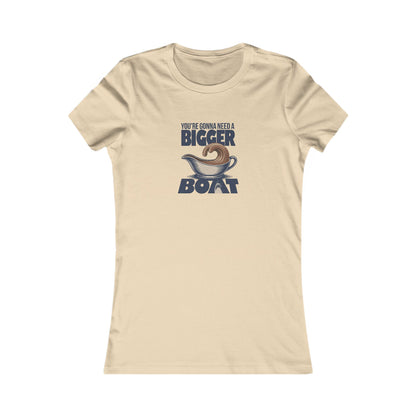 You're Gonna Need a Bigger (Gravy) Boat — Retro Women's Tee (Light)
