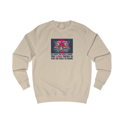 Open Bar (for the Kids) — Friends Retro Sweatshirt (Light)