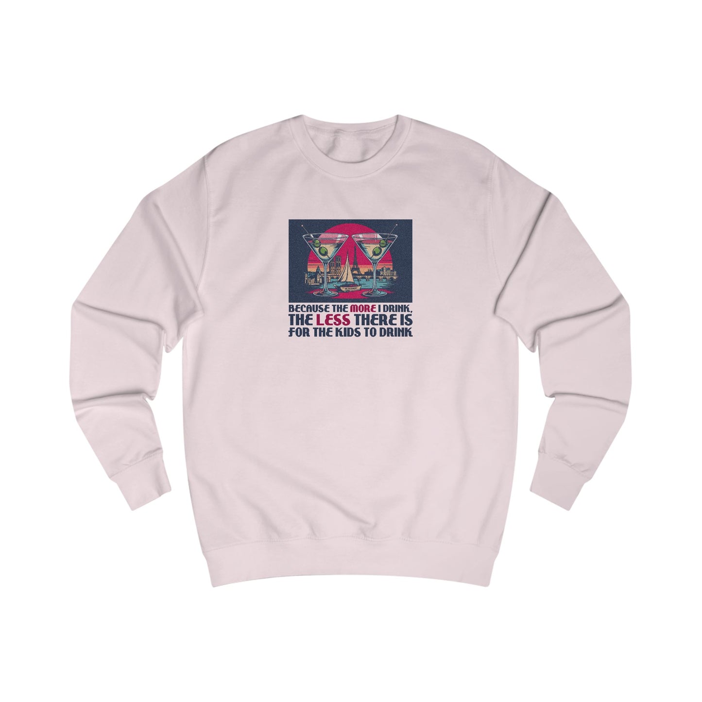 Open Bar (for the Kids) — Friends Retro Sweatshirt (Light)