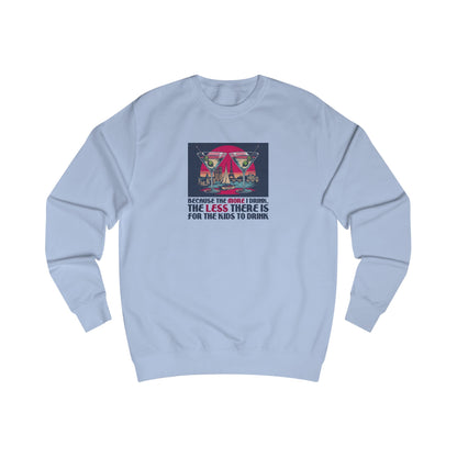 Open Bar (for the Kids) — Friends Retro Sweatshirt (Light)