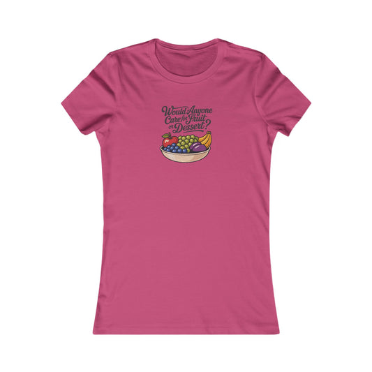 Would Anyone Care for Fruit or Dessert? — Clue Retro Women's Tee (Light)