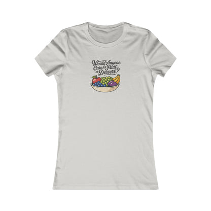 Would Anyone Care for Fruit or Dessert? — Clue Retro Women's Tee (Light)