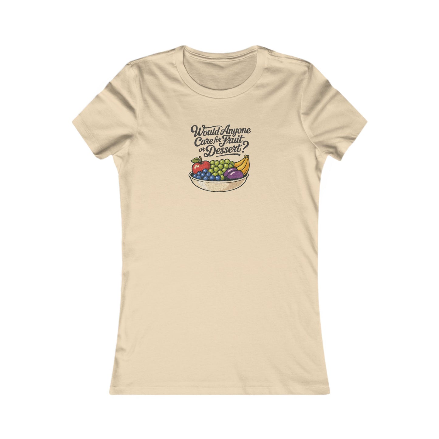 Would Anyone Care for Fruit or Dessert? — Clue Retro Women's Tee (Light)