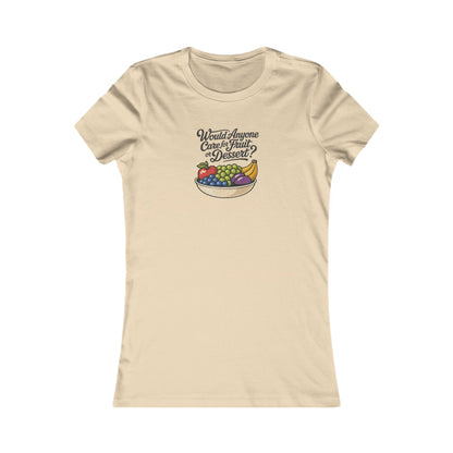 Would Anyone Care for Fruit or Dessert? — Clue Retro Women's Tee (Light)