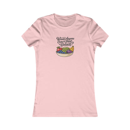 Would Anyone Care for Fruit or Dessert? — Clue Retro Women's Tee (Light)