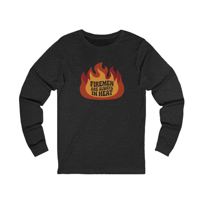Firemen Are Always in Heat — Flirtatious Retro Long Sleeve (Dark)
