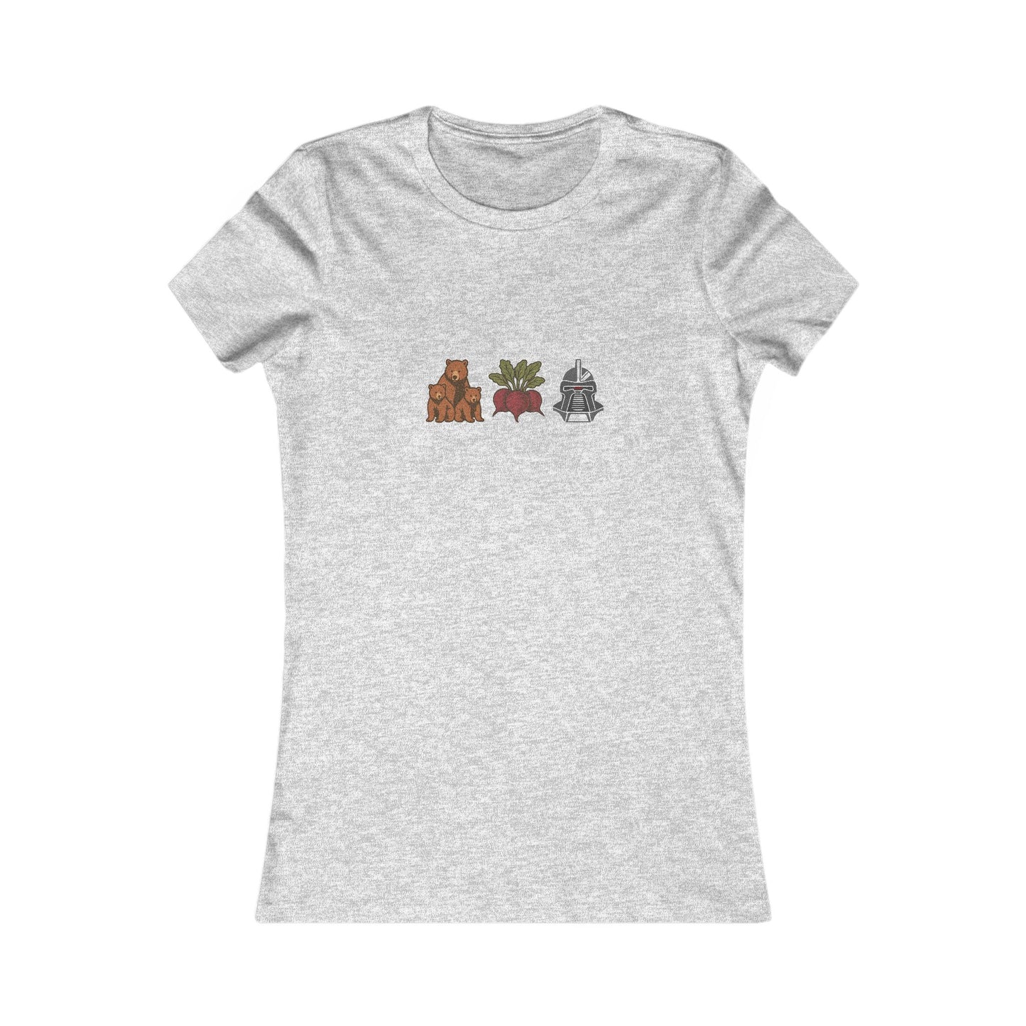 Bears, Beets, Battlestar (Icons) — Retro Women's Tee (Light)