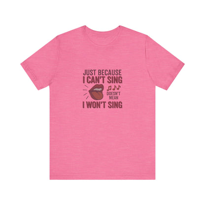 Sing Like Nobody’s Listening — Retro Tee (Light)