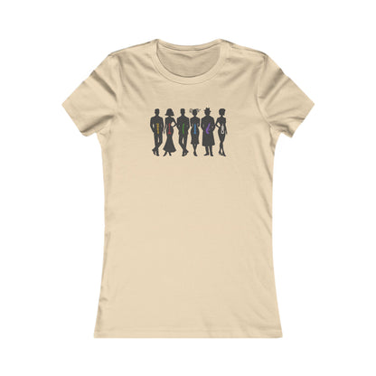 The Usual Suspects, Properly Armed — Clue Retro Women's Tee (Light)